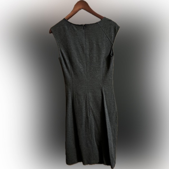 Saks Fifth Avenue charcoal grey dress. - Picture 2 of 3